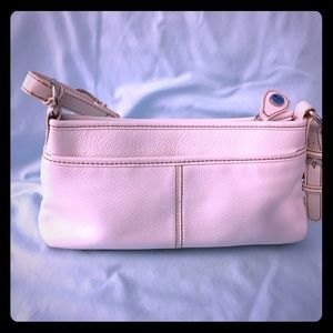 White Leather purse